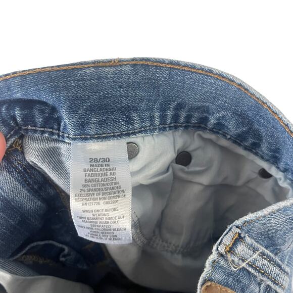 Aeropostale Men's Size 28 X 30 Distressed Skinny Jeans - Picture 8 of 10